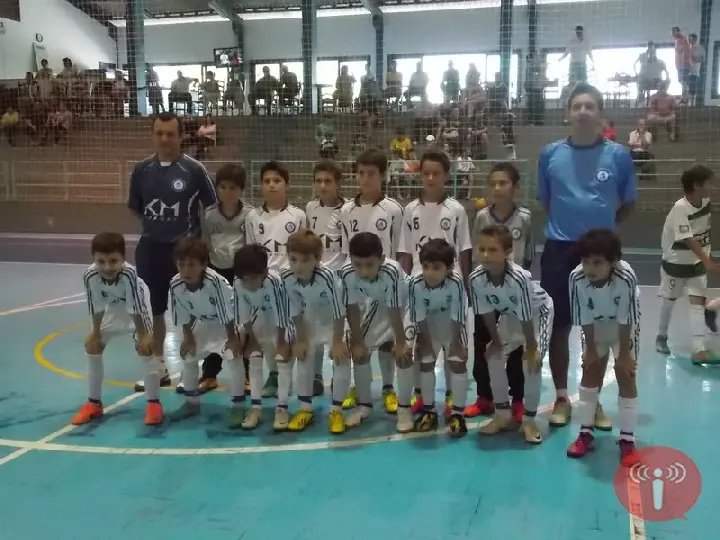 Equipe sub-11 conquista primeira fase do estadual
