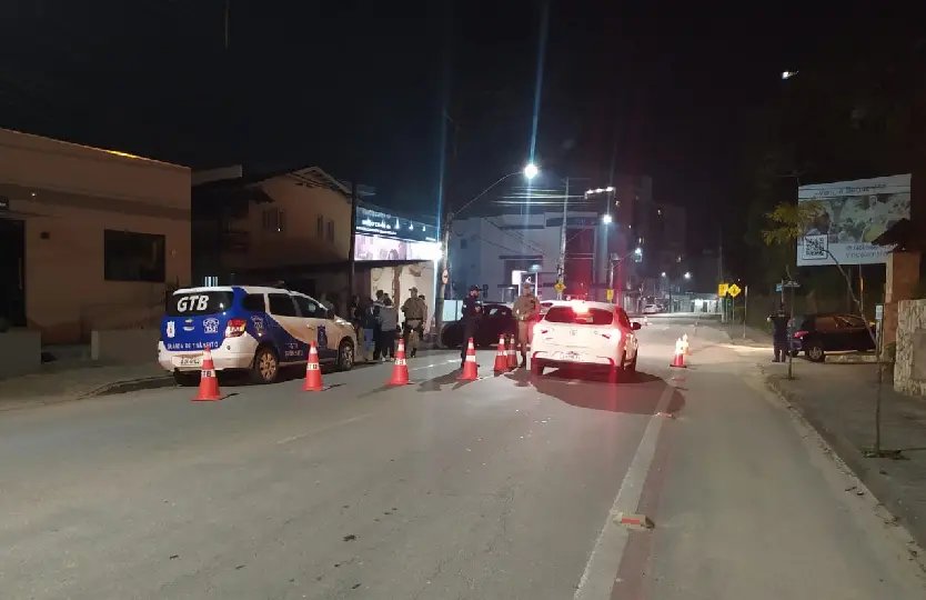 PM e Guarda de Tr&acirc;nsito realizam Opera&ccedil;&atilde;o Lei Seca