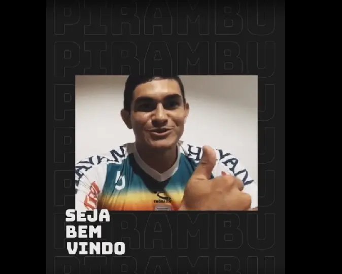 Brusque anuncia retorno de Junior Pirambu