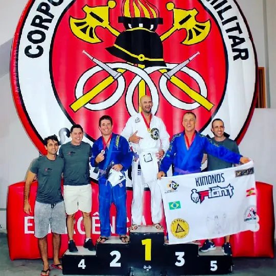 Soldado do Corpo de Bombeiros &eacute; campe&atilde;o de Jiu-Jitsu