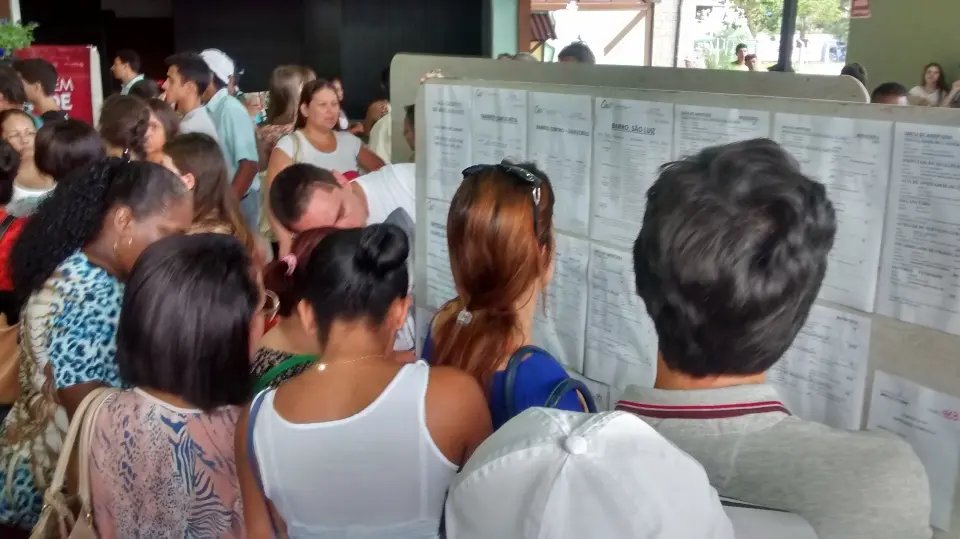 Primeiro dia de muita movimentação