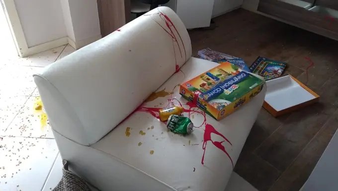Resid&ecirc;ncia de brusquense &eacute; furtada e danificada