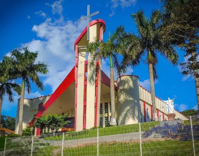 Missa e venda de cuca na Comunidade do Guarani