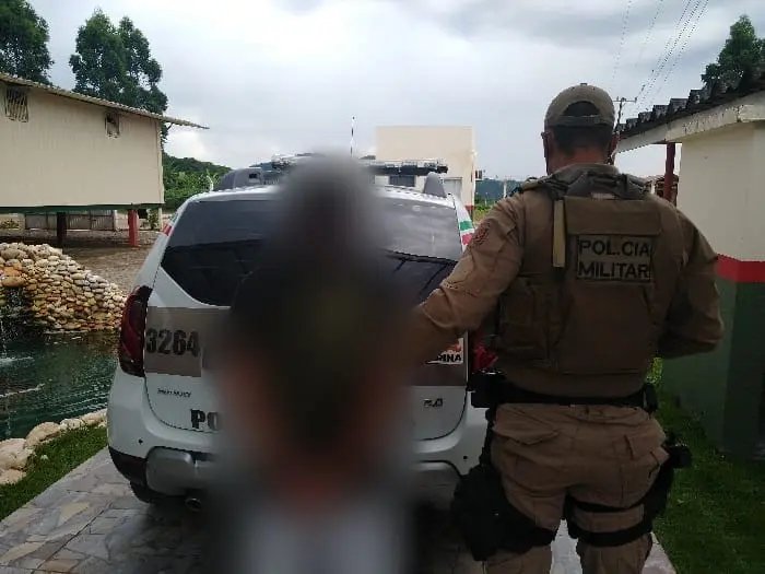 Pol&iacute;cia Militar cumpre mandado de pris&atilde;o no Steffen