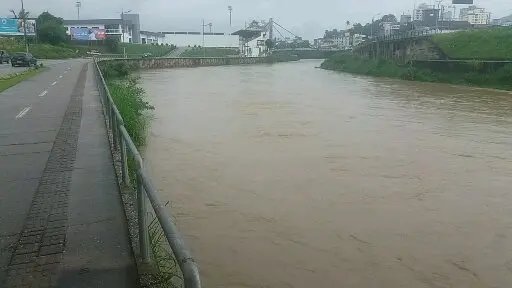 Defesa Civil divulga dados atualizados sobre o n&iacute;vel do Rio Itaja&iacute; Mirim
