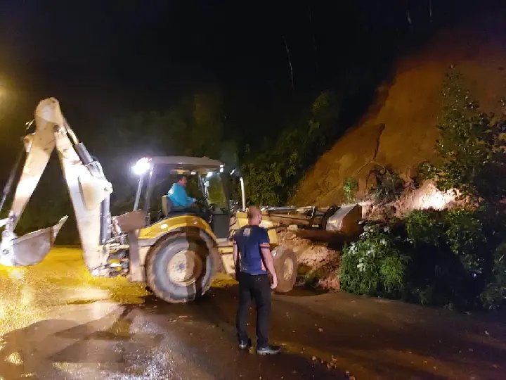 At&eacute; o momento Defesa Civil de Brusque atendeu 72 ocorr&ecirc;ncias em fun&ccedil;&atilde;o das chuvas