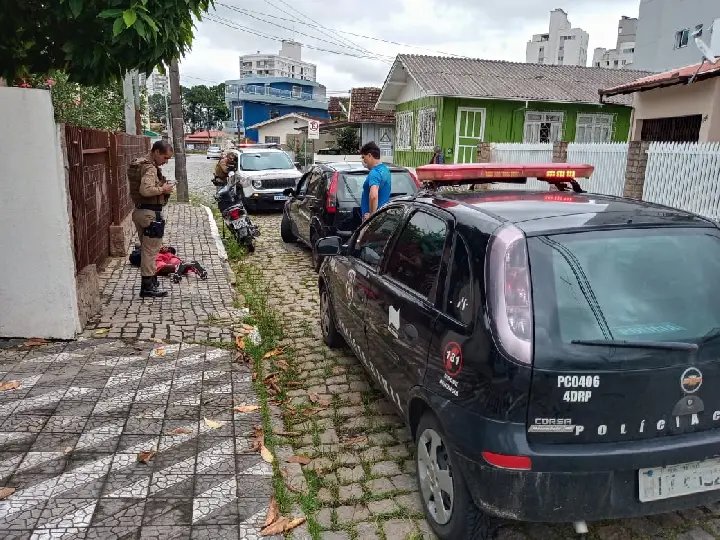 Policial Civil de folga realiza a pris&atilde;o em flagrante autor de roubo, em Itaja&iacute;
