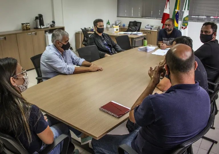 Secret&aacute;rios municipais de Navegantes visitam Samae Brusque para troca de experi&ecirc;ncias