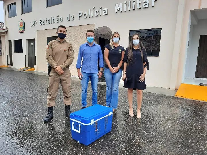Vacinas contra Covid-19 j&aacute; est&atilde;o em Brusque