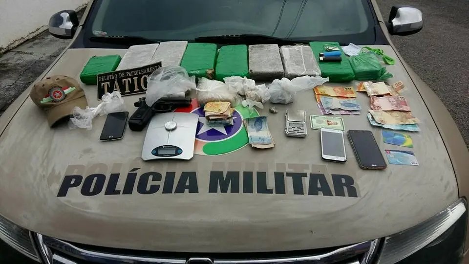 Polícia Militar encaminha três para a DP por diversos crimes
