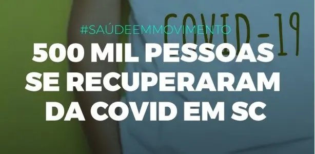 Estado ultrapassa marca de meio milh&atilde;o de pacientes recuperados da Covid-19