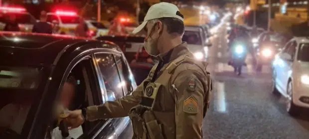 Pol&iacute;cia Militar Rodovi&aacute;ria flagra 118 condutores embriagados neste fim de semana em Santa Catarina