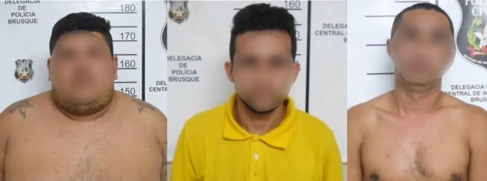 Tr&ecirc;s homens s&atilde;o presos pela PM ap&oacute;s roubo no &Aacute;guas Claras