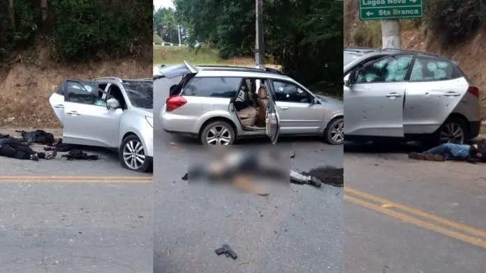 Sobe para 11 os assaltantes mortos em confronto com a pol&iacute;cia