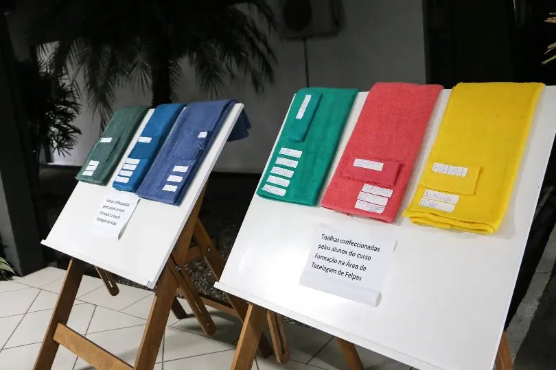 N&uacute;cleo da ACIBr forma primeira turma do curso de Tecelagem de Felpas