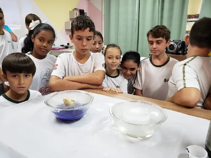 Alunos da rede p&uacute;blica desenvolvem atividades em alus&atilde;o ao Dia Mundial da &Aacute;gua