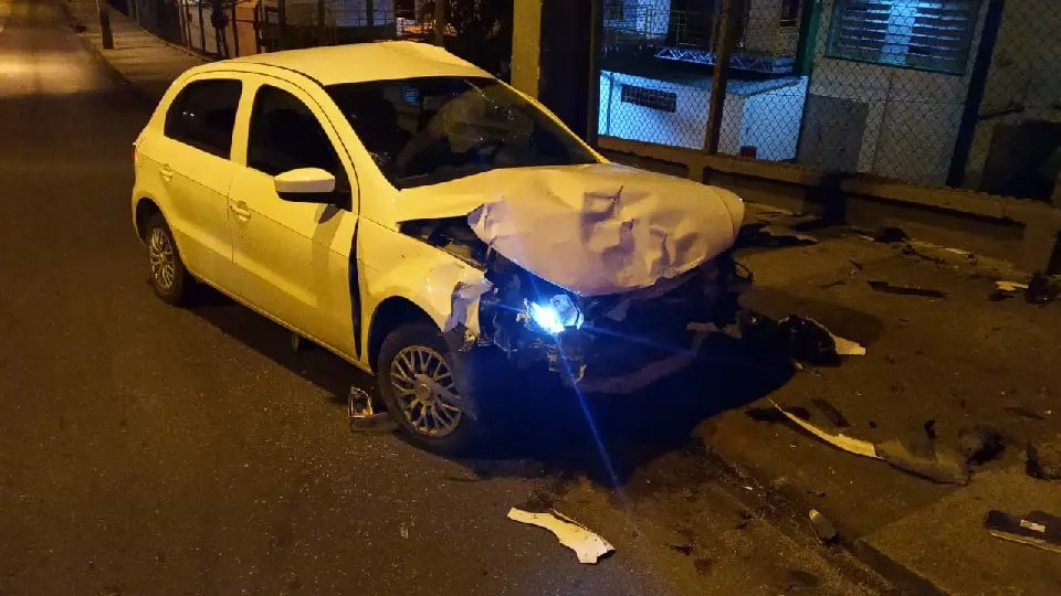 Acidente &eacute; registrado no bairro Jardim Maluche