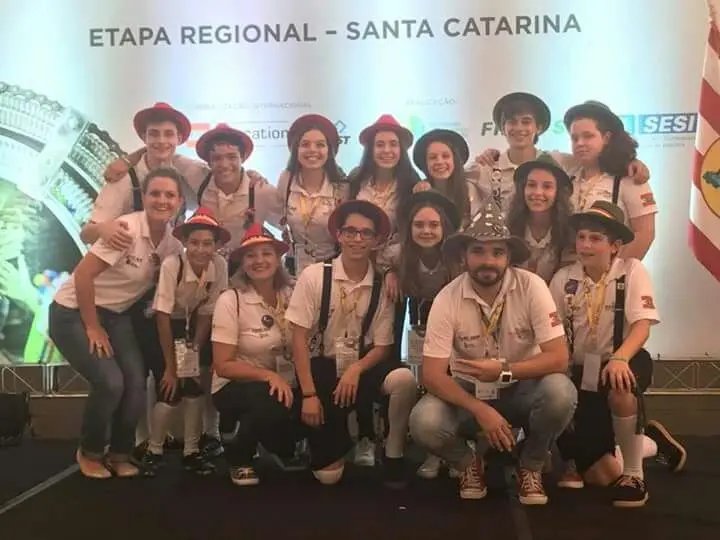 Alunos do SESI Brusque representarão SC em torneio nacional de robótica