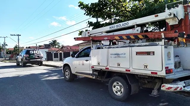 Polícia identifica ligação clandestina de energia