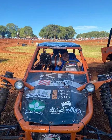 Piloto guabirubense lidera campeonato brasileiro de gaiolacross
