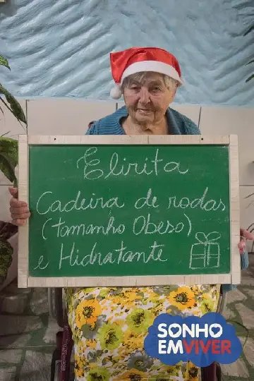 Projeto pede ajuda da comunidade para realizar sonhos de idosos