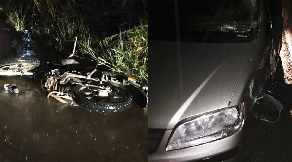 Motociclista tem perna e braço amputados após acidente