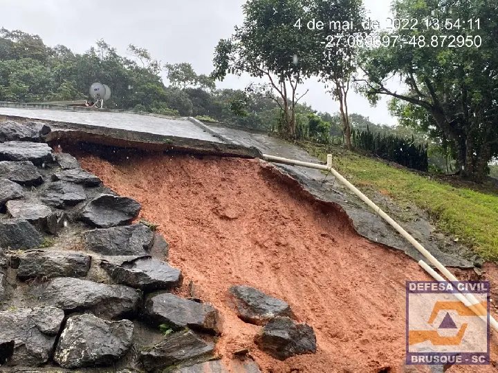 Defesa Civil de Brusque traz atualiza&ccedil;&atilde;o das chuvas desta quarta-feira 