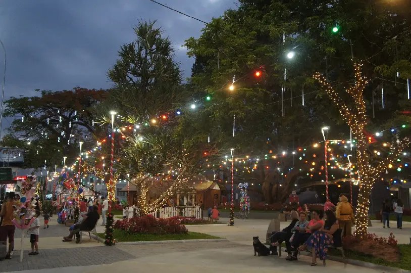 CDL Brusque e Prefeitura acendem as luzes de Natal 