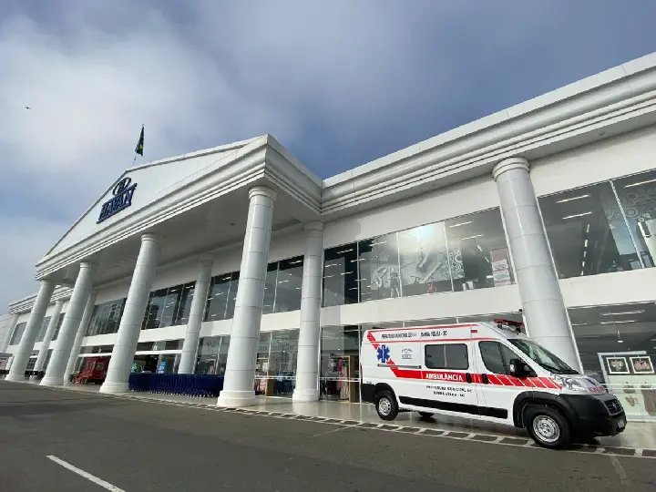 Barra Velha recebe doa&ccedil;&atilde;o de ambul&acirc;ncia 0km feita pela Havan