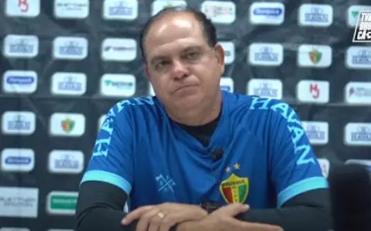 Waguinho dias faz analise ap&oacute;s derrota para o Sampaio Corr&ecirc;a