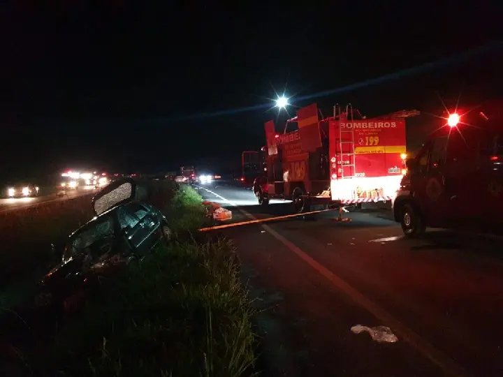 Acidente em Ilhota deixa tr&ecirc;s feridos