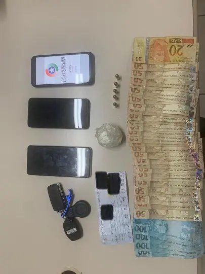 Abordagem termina com um preso por traficar droga