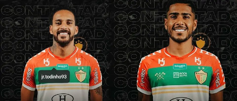 Brusque anuncia mais dois refor&ccedil;os para disputa da S&eacute;rie B 
