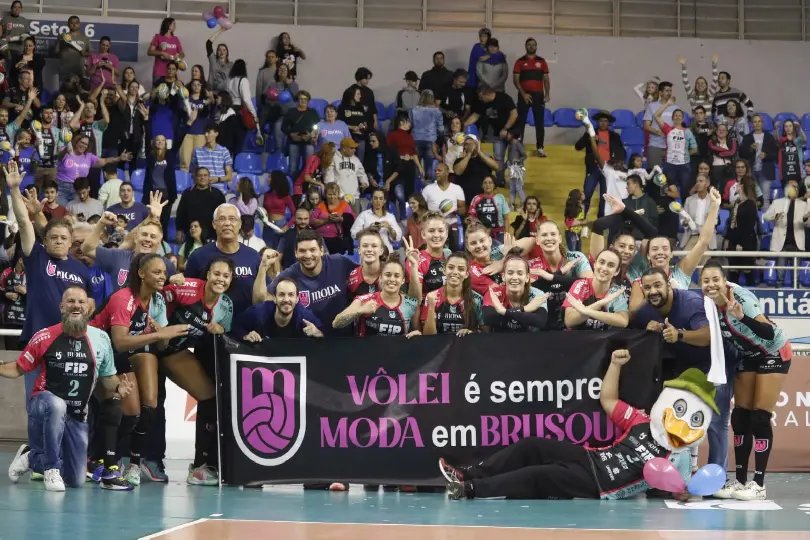 Abel Moda Brusque se prepara para a grande decis&atilde;o da Superliga B