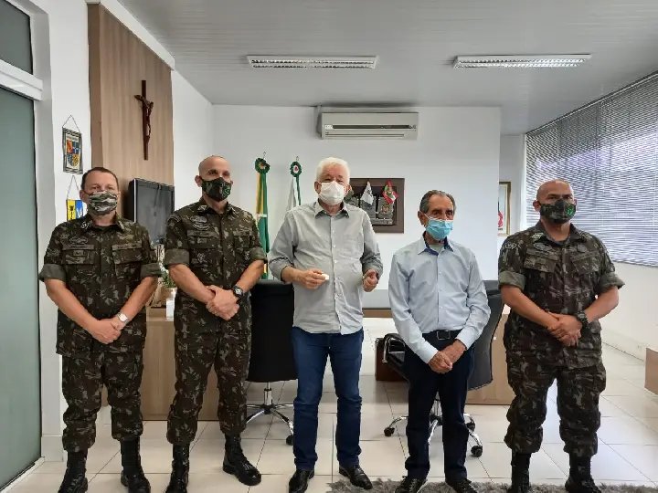 Tiro de Guerra de Brusque foi inspecionado