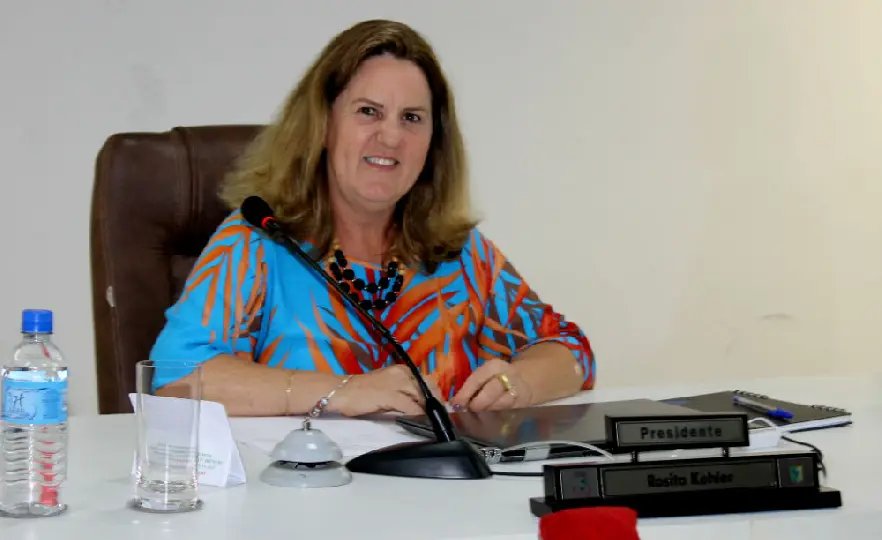 Rosita Kohler, 1ª mulher e professora a presidir o Legislativo