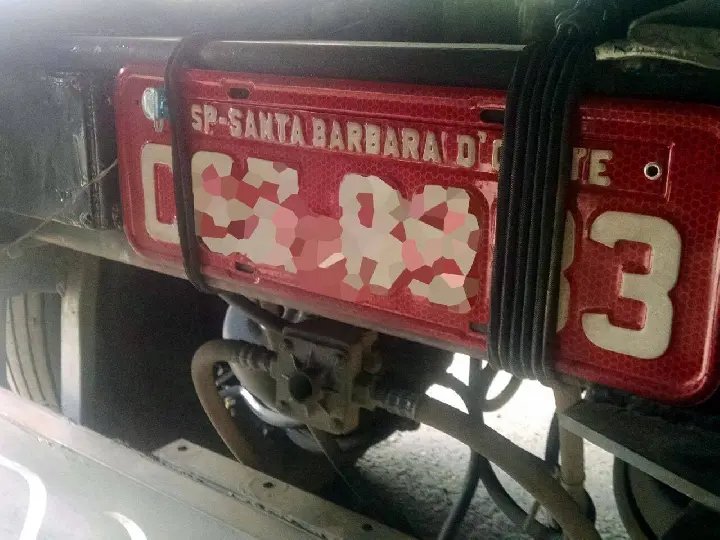 Motorista é detido por encobrir placas do veículo na BR 101 em Barra Velha