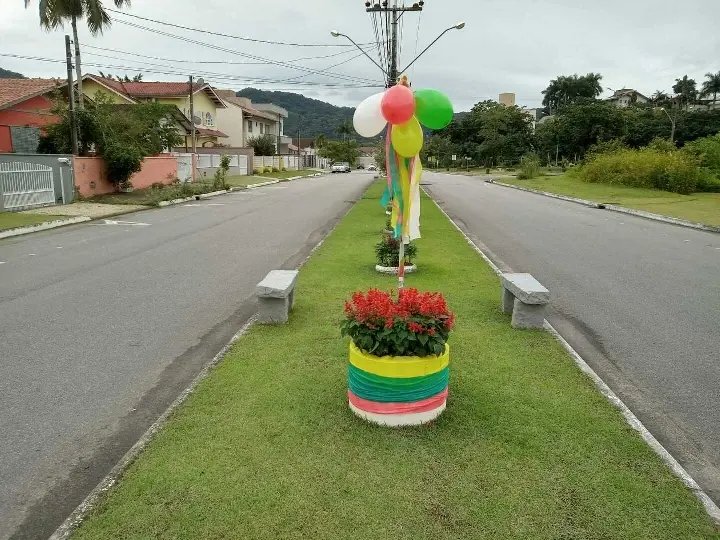 Moradores do Maluche entram no clima da final do Catarinense