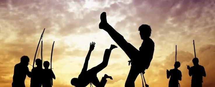Hoje tem festival de capoeira em Brusque