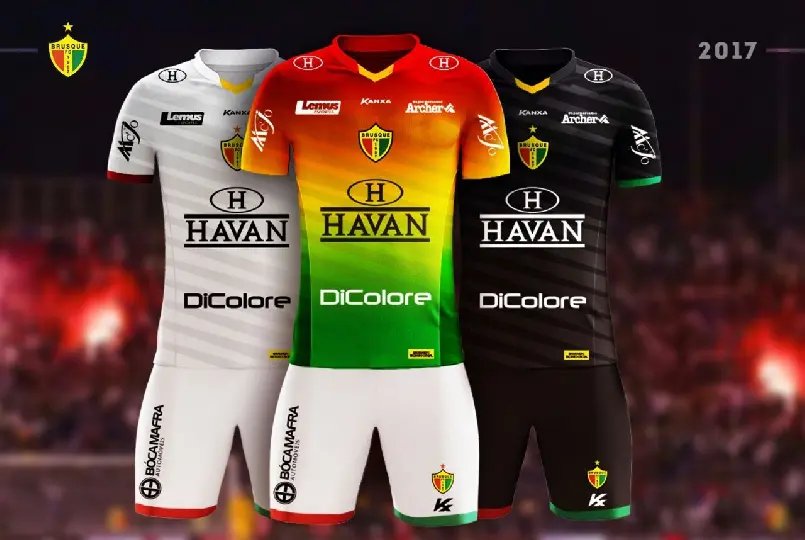 Brusque FC lança camisas para temporada 2017