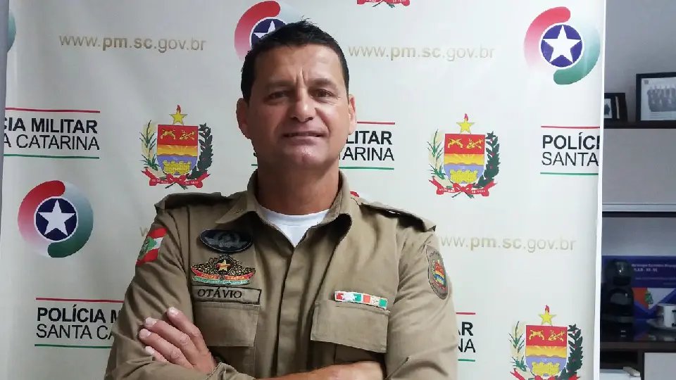 Comandante da PM Brusque se afasta para concorrer nas elei&ccedil;&otilde;es deste ano
