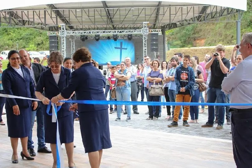 Santuário Santa Paulina inaugura Centro Comercial com a presença de Pe. Antonio Maria