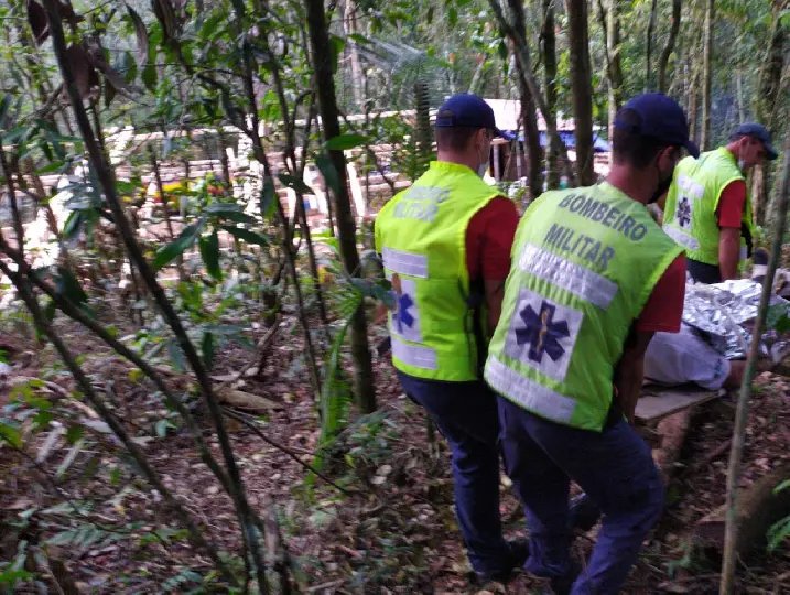 Queda de idoso em mata fechada dificulta trabalho de socorristas