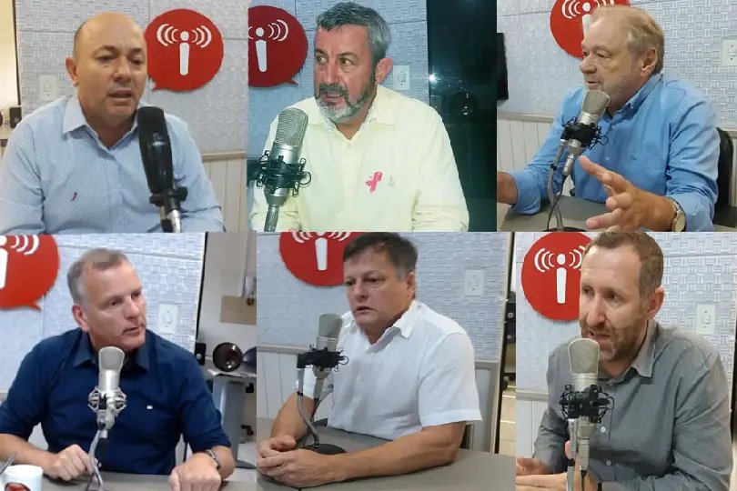Das seis candidaturas a prefeito, cinco est&atilde;o homologadas