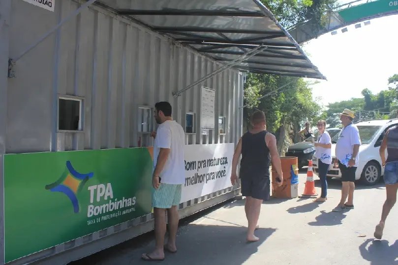 TPA será cobrada em Bombinhas a partir do feriado