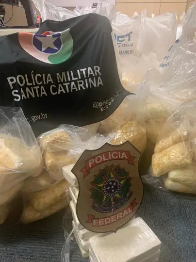 Mais de 700 quilos de drogas s&atilde;o apreendidas no litoral catarinense