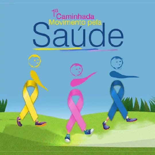 1ª Caminhada Movimento pela Saúde será dia 27