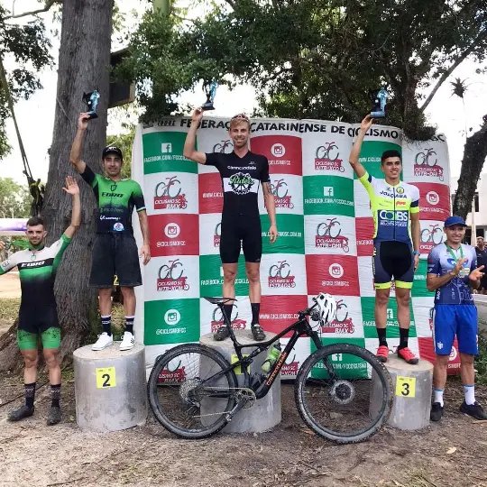 Brusquense vence etapa do Campeonato Catarinense de Mountain Bike