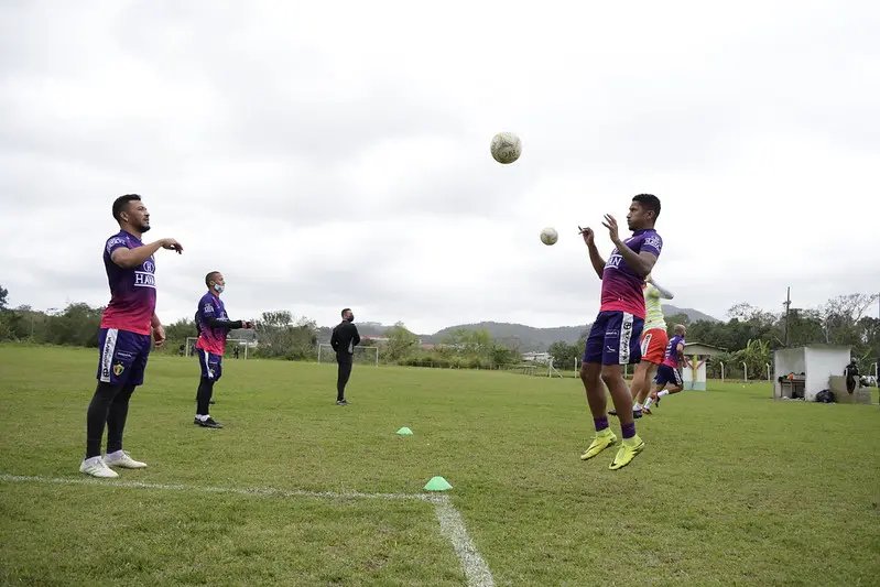 Dia de treino forte para n&atilde;o perder o ritmo