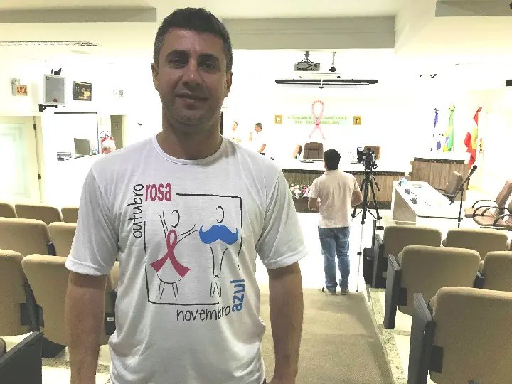 Campanha do Outubro Rosa foi destaque na Câmara de Vereadores de Guabiruba